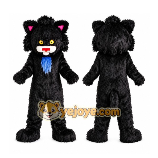 Plush Cat Mascot Costume
