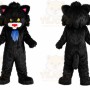 Plush Cat Mascot Costume