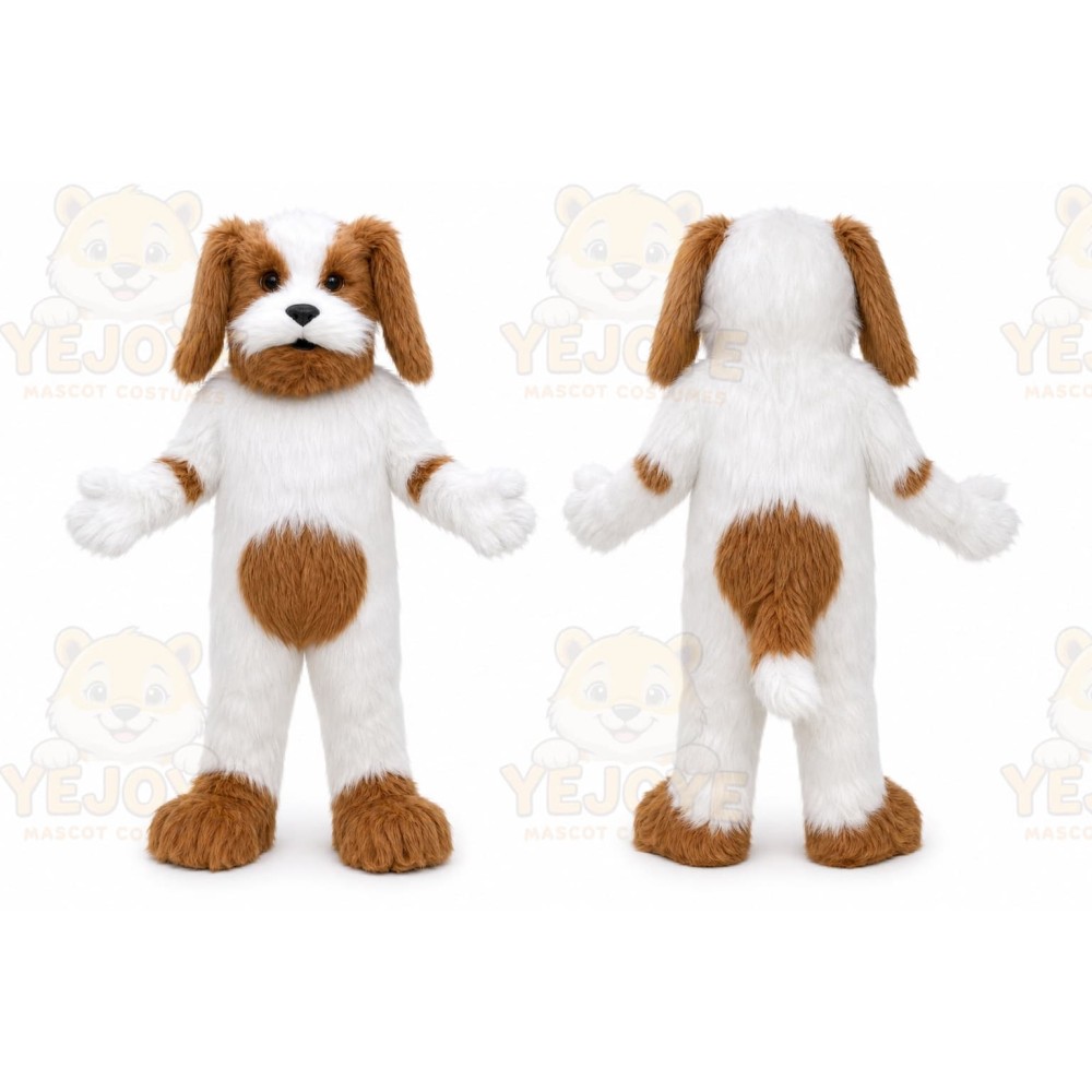 Plush Dog Mascot Costume