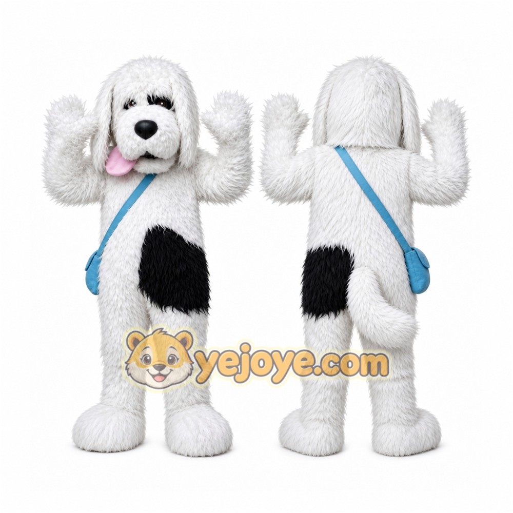 Plush Dog Mascot Dogs Trust Mascot Costume