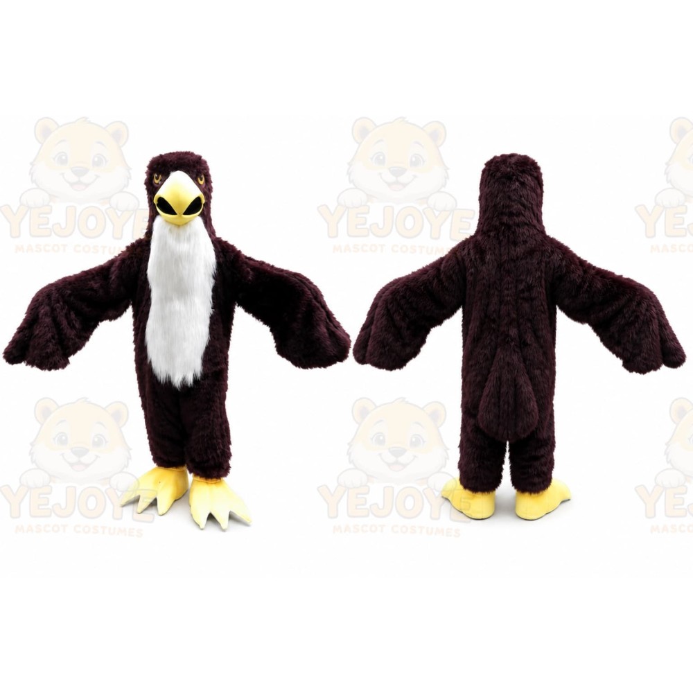 Plush Eagle Mascot Costume Hawk Falcon