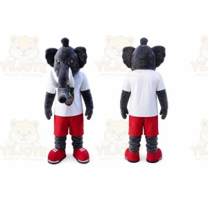 Plush Elephant Mascot Costume