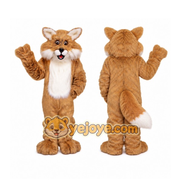 Plush Fox Mascot Costume