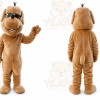 Plush Glass Dog Mascot Costume