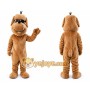 Plush Glass Dog Mascot Costume