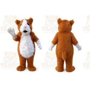 Plush Hamsters Mascot Costume