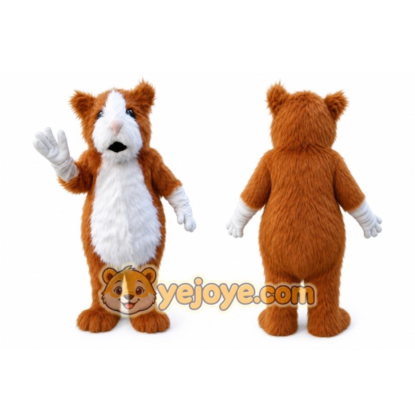 Plush Hamsters Mascot Costume
