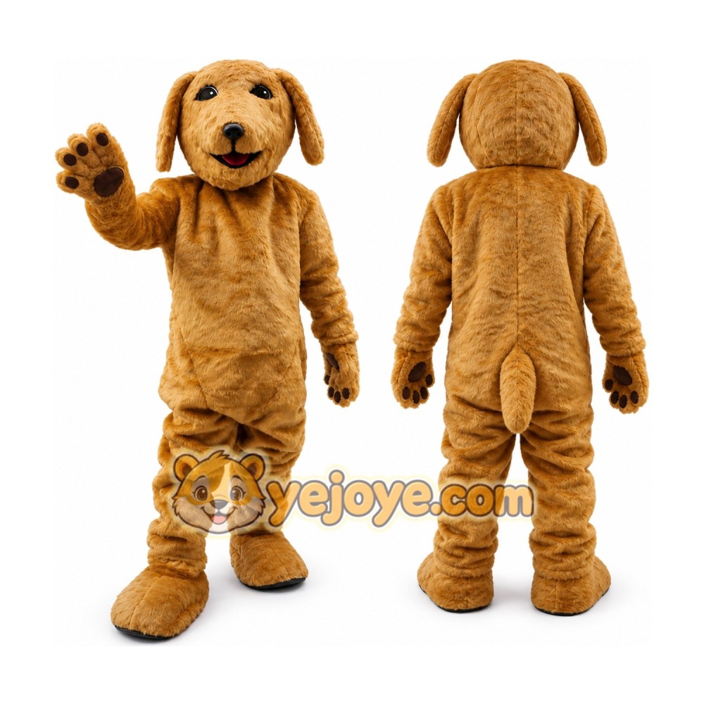 Plush Labrador Dog Mascot Costume Plush Labrador Dog Mascot Costume