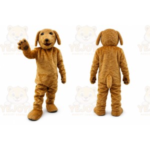 Plush Labrador Dog Mascot Costume