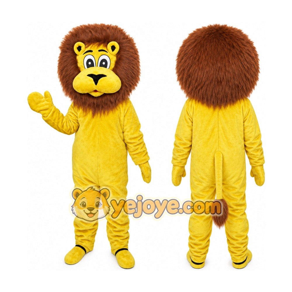 Plush Lion Mascot Costume Adult Plush Lion Mascot Costume Adult