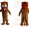 Plush Lion Mascot Costume