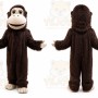 Plush Monkey Mascot Costume