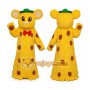 Plush Mouse Mascot Costume