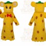 Plush Mouse Mascot Costume