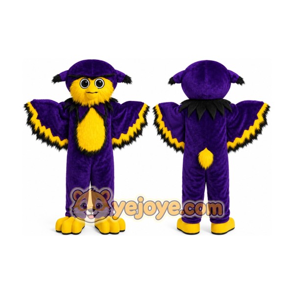 Plush Owl Mascot Costume