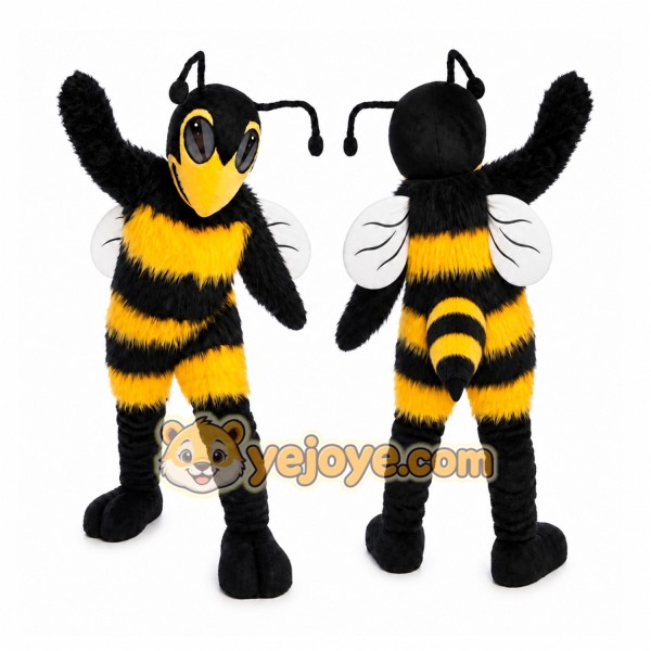 Bee_Hornet Mascot Costume Black