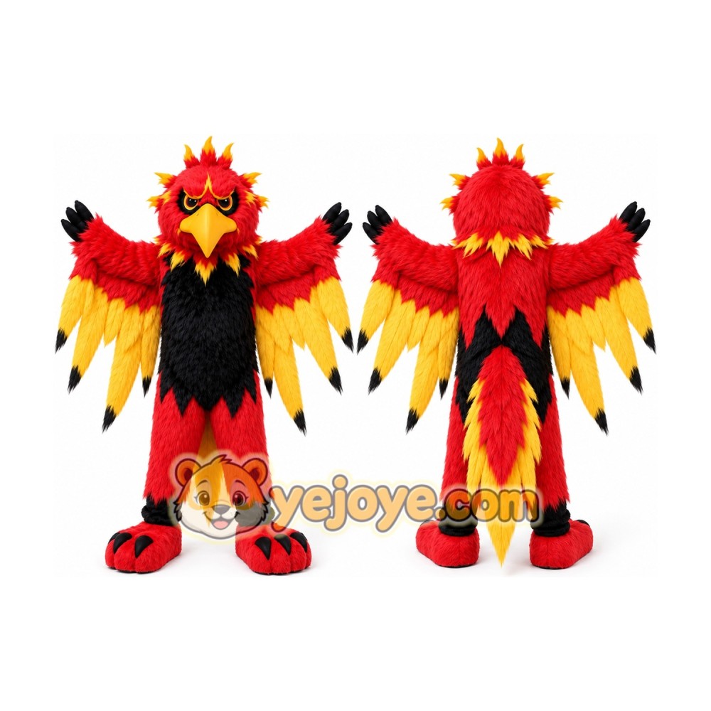 Plush Pheonix Mascot Costume Plush Pheonix Mascot Costume