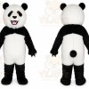 Plush Realistic Panda Mascot Costume