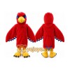 Plush Red Hawk _ Eagle _ Falcon Mascot Costume Plush Red Hawk _ Eagle _ Falcon Mascot Costume