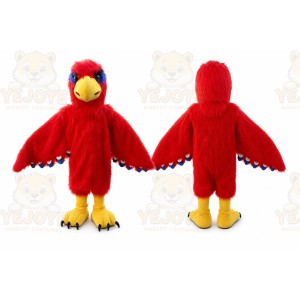 Plush Red Hawk _ Eagle _ Falcon Mascot Costume