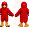 Plush Red Hawk Mascot Costume Eagle Falcon