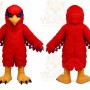 Plush Red Hawk Mascot Costume Eagle Falcon