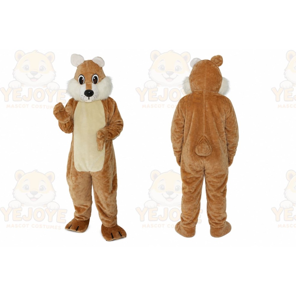 Plush Squirrels Cartoon Mascot Costume