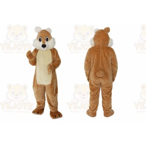 Plush Squirrels Cartoon Mascot Costume