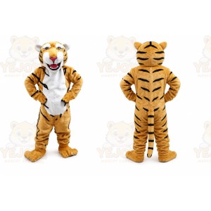 Plush Tiger Mascot Costume