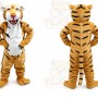 Plush Tiger Mascot Costume