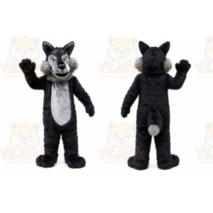Plush Wolf Mascot Costume