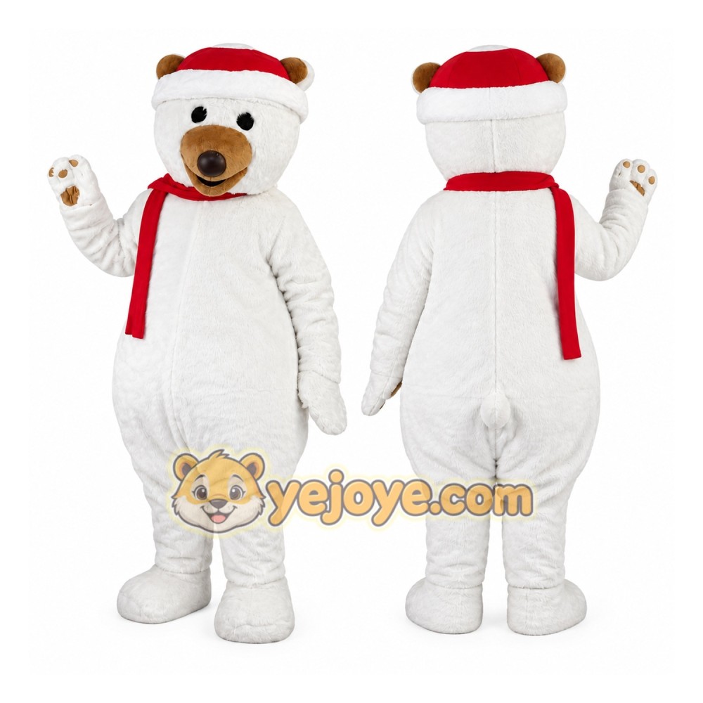 Polar Bear Mascot Costume for Adult Polar Bear Mascot Costume for Adult