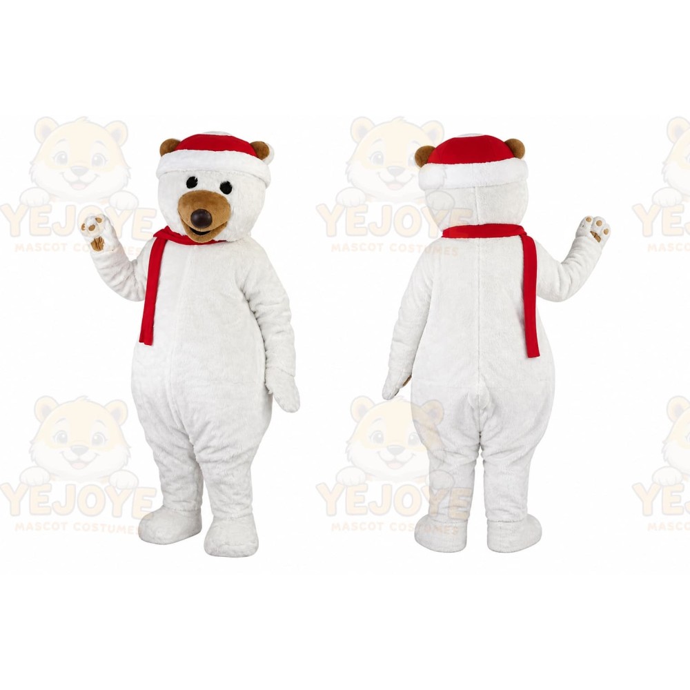 Polar Bear Mascot Costume for Adult