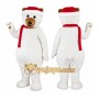 Polar Bear Mascot Costume for Adult