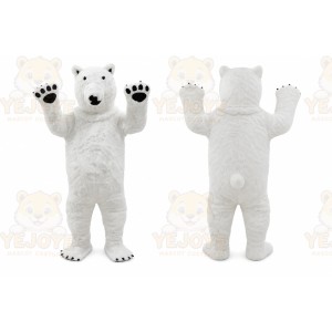 Polar Bear Mascot Costume for Adults