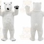 Polar Bear Mascot Costume for Adults