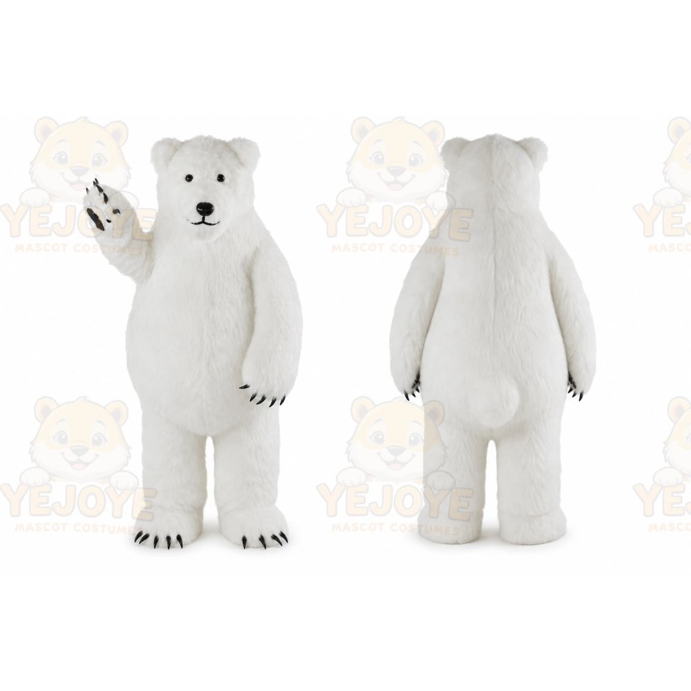 Polar Bear Mascot Costume