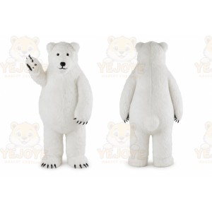 Polar Bear Mascot Costume