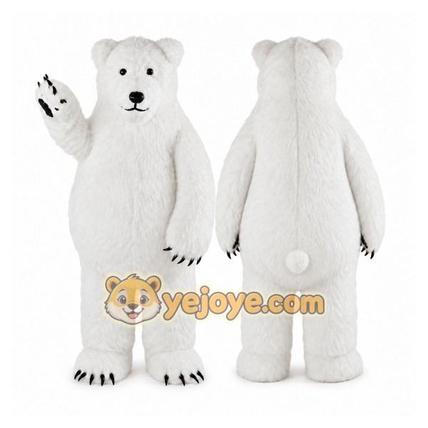 Polar Bear Mascot Costume