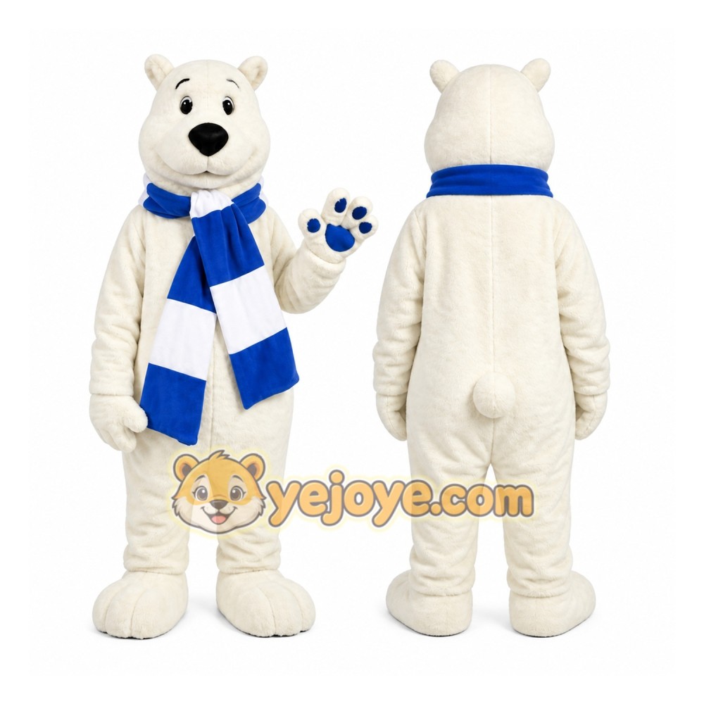 Polar Bear Mascot Costumes Polar Bear Mascot Costumes