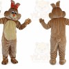 Beige Rabbit Mascot Costume for Adult
