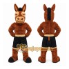 Power Mule Mascot Costume for Adults