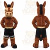 Power Mule Mascot Costume for Adults