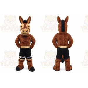 Power Mule Mascot Costume for Adults