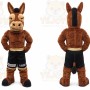 Power Mule Mascot Costume for Adults