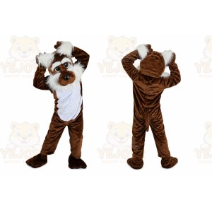 Prairie Wolf Mascot Costume for Adult