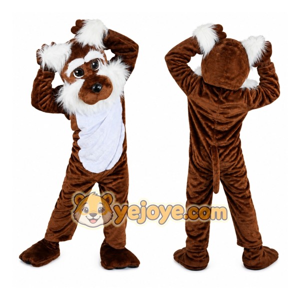 Prairie Wolf Mascot Costume for Adult