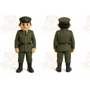 Private Soldier Warrior Mascot Costume