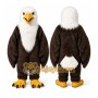 Professional Animal Long Fur Eagle Mascot Costume