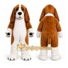 Professional Bassat Puppy Dog Mascot Costume Professional Bassat Puppy Dog Mascot Costume